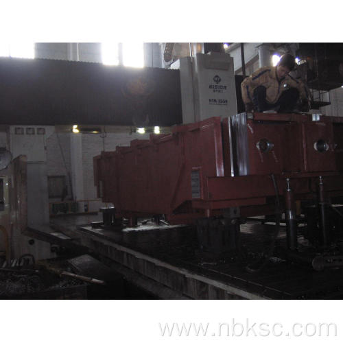 Continuous casting beam parts